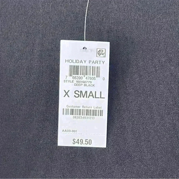 Bar lll Womens Sleeveless Cut- Out Bodycon Dress Deep Black Size XS NWT - Picture 7 of 14